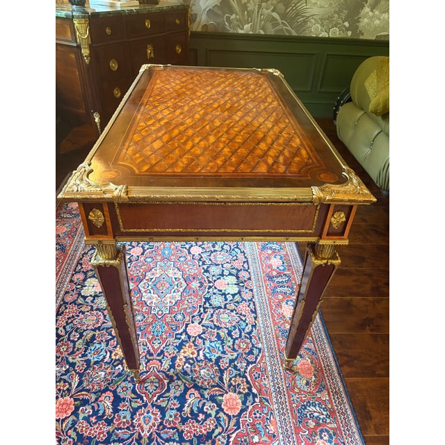 Early 19th Century Donald Ross Louis XVI Style Inlaid Desk For Sale - Image 11 of 12