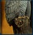 Brass Parrot Figurine – 6.7" Gray Bird Sculpture on Wooden Branch For Sale - Image 9 of 11