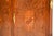 Antique French Burr Walnut Cabinet with Marble Top, 1930s For Sale - Image 10 of 11