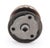 Vintage Red Center Pewter Brass Dummy Door Knob For Sale - Image 4 of 4