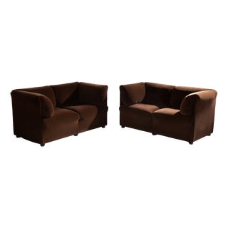 Tentazione Sofa Set by Mario Bellini for Cassina, Italy, 1970s, Set of 2 For Sale