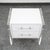 Mid Century Modern Nightstand 2 Drawers Lucite White 1970s Vintage Groovy Retro For Sale - Image 4 of 12