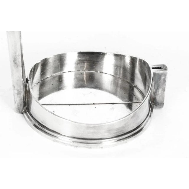 19th Century Silver Plated Wine Champagne Pourer by Mappin & Webb For Sale - Image 4 of 10