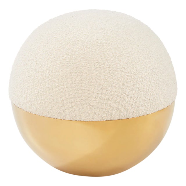 Alphaville Tuffet, White For Sale