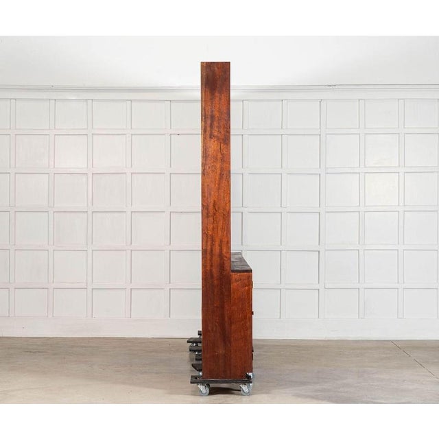 Brown Mid-Century Modern Mahogany Sectional Bookcase, 1960s For Sale - Image 8 of 16