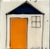 2020s Encaustic Collage Installation by Gina Cochran - "Tiny Dwellings" Series - The Whole Village - Set of 8 For Sale - Image 5 of 10