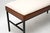 Vintage Wooden Steel Bench in Boucle, 1950 For Sale - Image 6 of 8