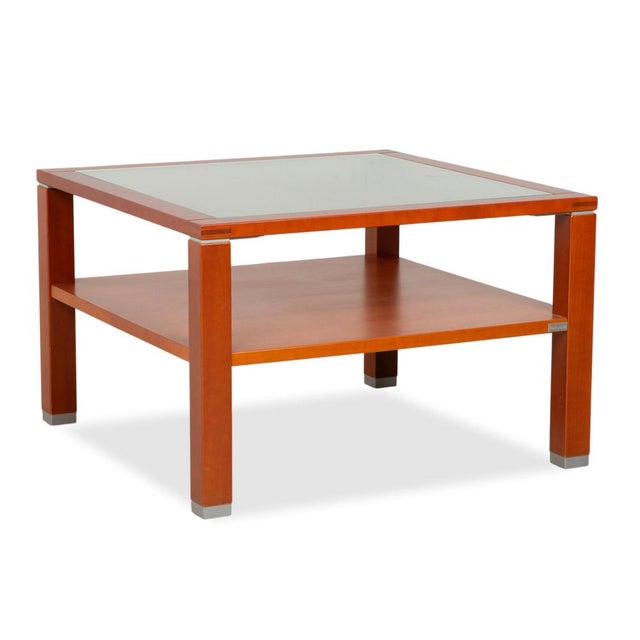 Coffee Tables in Wood and Glass from Hülsta, Set of 2 For Sale - Image 5 of 18