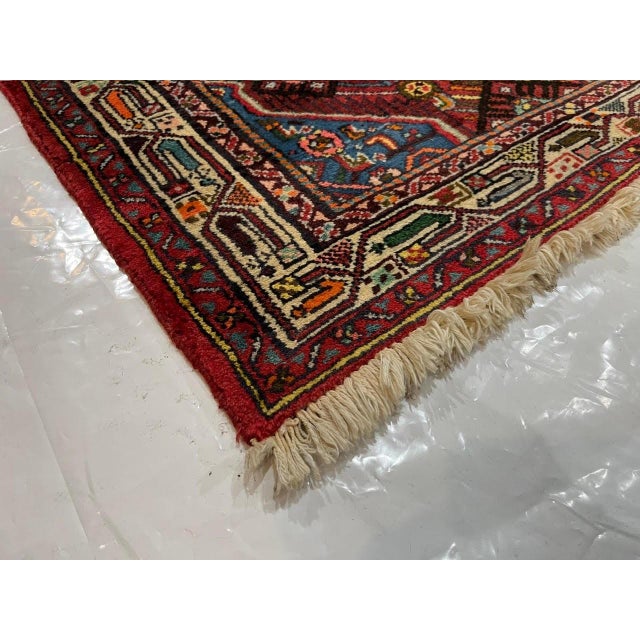 1970s 1970s Persian Hamadan , 2'9" X 4'1" For Sale - Image 5 of 5