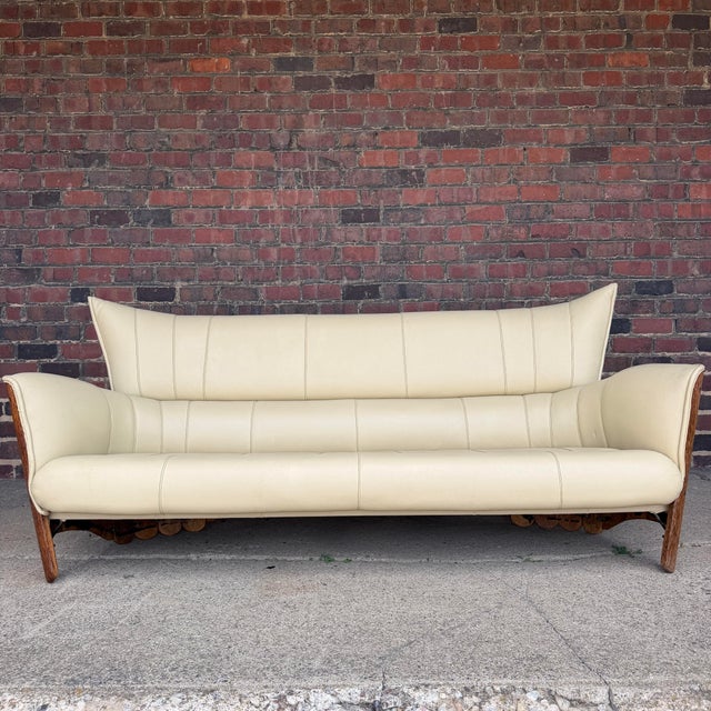 This is a “Moorea” sofa produced by luxury Australian furniture brand Pacific Green. It features a gorgeous outer frame...