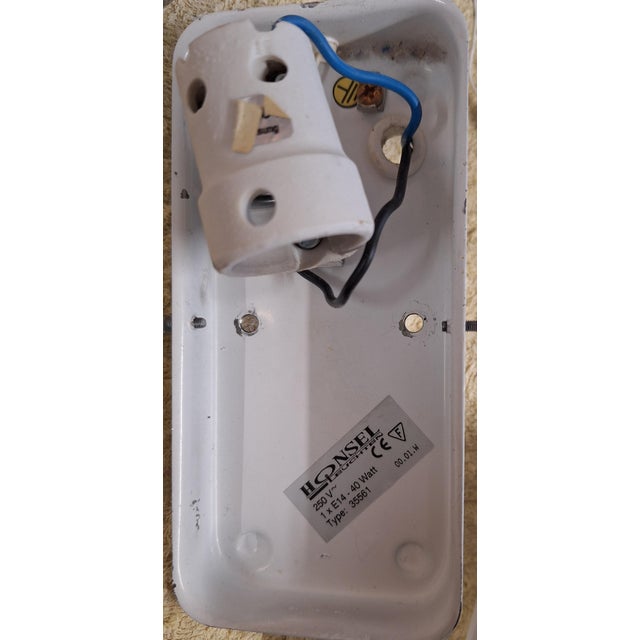 Metal Vintage German Wall Lamps from Honsel, 1970s, Set of 2 For Sale - Image 7 of 8