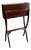 English Victorian Folding Campaign Desk with Fitted Interior For Sale