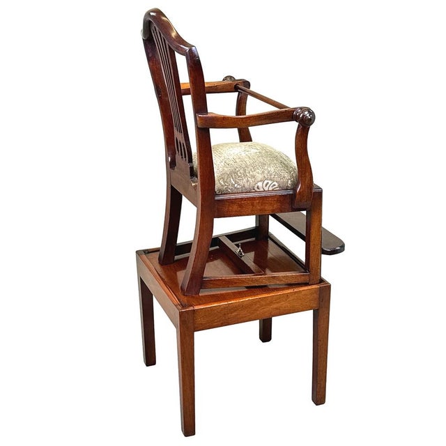 Late 18th Century Georgian Children's High Chair, 1780s For Sale - Image 5 of 10