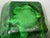 Chunky 60's Blenko Style Green Glass Catchall Ashtray For Sale - Image 10 of 15