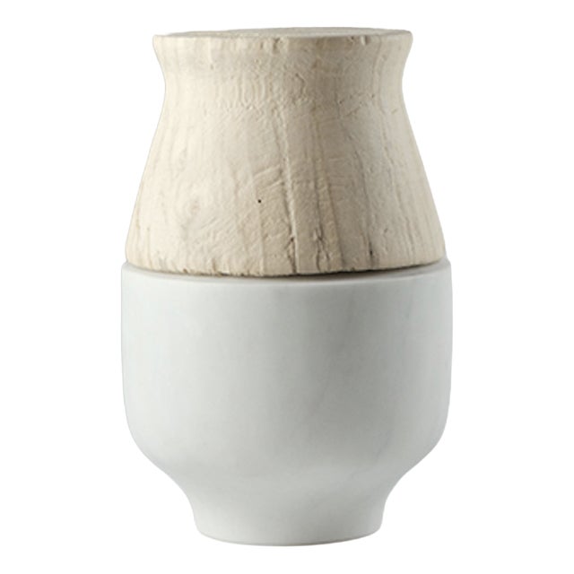 Itineranti _ Wood & Marble Element 11 by Gumdesign for La Casa Di Pietra For Sale