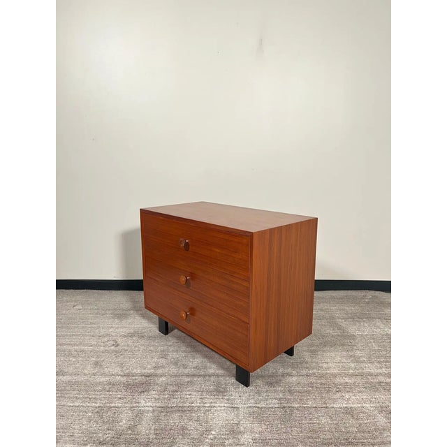 Brown George Nelson for Herman Miller 'Basic Cabinet Series' Dresser, C. 1955, Signed For Sale - Image 8 of 14