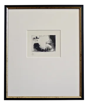 Pablo Picasso, Original Composition from La Celestine, 1971, Etching