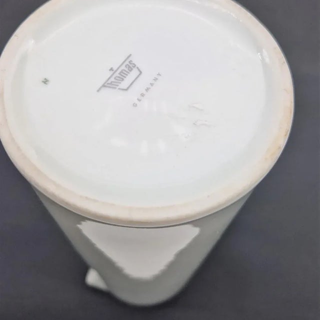 Vintage Porcelain Mug by Thomas Germany, 1950s, in Flawless conditions. Designed 1950 to 1959 This piece has an...