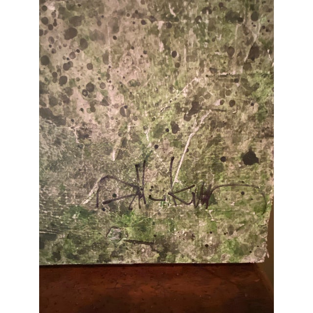 City on a Hill Abstract Painting For Sale - Image 4 of 5