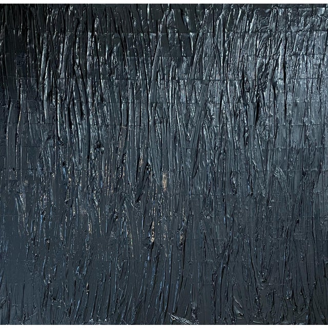 Bobby.J, Heart of the Night, 2022, Mixed Media on Canvas For Sale - Image 4 of 4