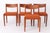 Vintage Teak Dining Chairs by Poul M. Volther for Frem Røjle, 1960s, Set of 4 For Sale - Image 12 of 12