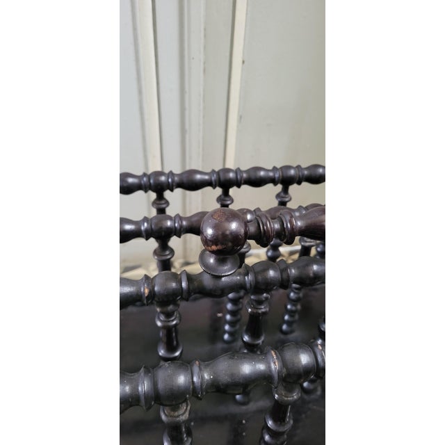 Napoleon III Magazine Holder in Wood For Sale - Image 3 of 8