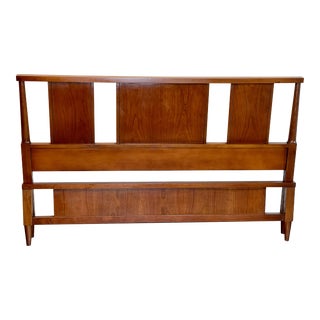 1960's Bassett "Tempo" Headboard & Footboard Full Size For Sale