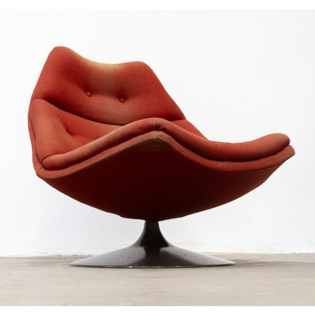 Artifort F591 Lounge Chair by Geoffrey D. Harcourt for Artifort, 1975 For Sale - Image 4 of 12