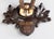 Antique Black Forest Roe Deer Antlers Hunting Trophy 1888 Mount For Sale - Image 4 of 6
