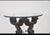 Hollywood Regency 1970s Bronze Cherub Foyer Table For Sale - Image 3 of 10