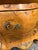 Italian Burl With Black and White Marble Top Side Tables/ Chests With Rams Head Metal Mountings a Pair For Sale - Image 4 of 10