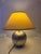 Vintage Silver-Plated Ceramic Table Lamp from La Bottega, 1980s For Sale - Image 3 of 13