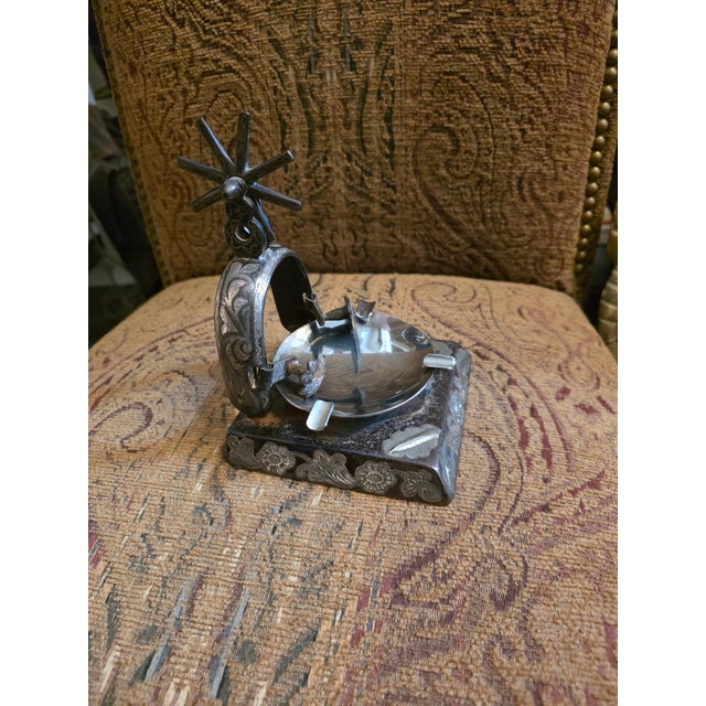 Cowboy Western Style Spur Ashtray For Sale - Image 9 of 10