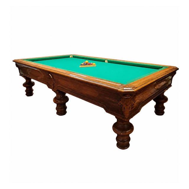 Vintage Pool Table by Milan Cristoforo Pirola, 1940s For Sale - Image 6 of 6