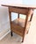Early 19th Century Primitive Washstand Commode Side Table For Sale - Image 4 of 14