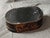Black Vintage Japanese Lacquer Trinket Box Asian Makie Lidded Storage With Red Lining For Sale - Image 8 of 8