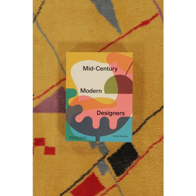 Vintage Turkish Zeki Müren Rug Pair With Bold Abstract Design - Rug & Kilim For Sale In New York - Image 6 of 9