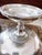 Silver Antique Silver Plated Dessert Stands From Grand Hotel Ligure in Turin Italy - Set of 2 For Sale - Image 8 of 10