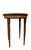 Art deco marquetry state table art deco marquetry state table, circa 1930. circular top with a frieze. flushed legs with...