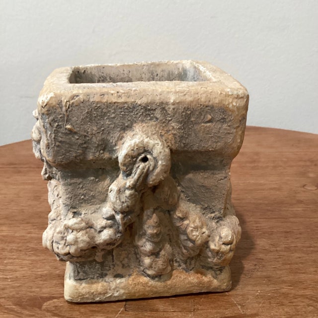 Elevate your space with the timeless elegance of the Vintage Hayes Parker Sandstone Plaster Candle Holder, adorned with...