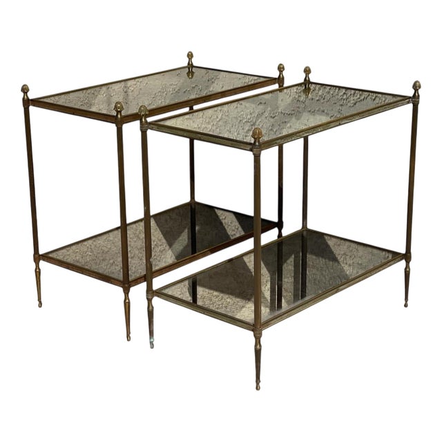 Side Tables from Maison Baguès, Set of 2 For Sale