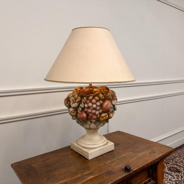 About the Classic Italian Capodimonte Table Lamp Classic and Elegant | Antique furniture and lighting in a classic English...