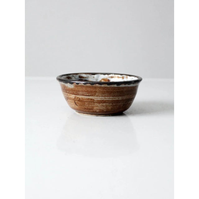 Vintage Studio Pottery Bowl For Sale - Image 4 of 8