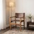 Lambden Leather Side Chair For Sale - Image 9 of 9