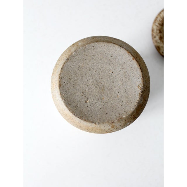 Vintage Studio Pottery Jar For Sale - Image 6 of 9