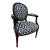 Newly Upholstered French Chair For Sale