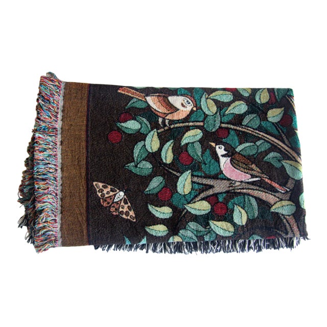 Tree of Birds is Wynn Yarrow's imaginative design woven in soft, durable 100% cotton fiber. The design is inspired by the...