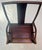 Late 19th Century 19th Century Chinese Ming Style Elmwood Official's Hat Armchair For Sale - Image 5 of 9