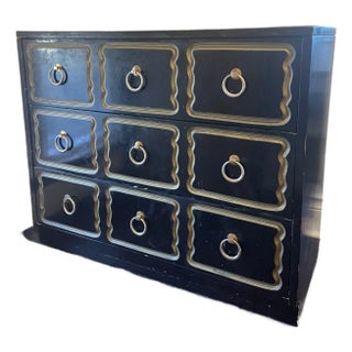 1950s Dorothy Draper Espana Style Chest Dresser For Sale