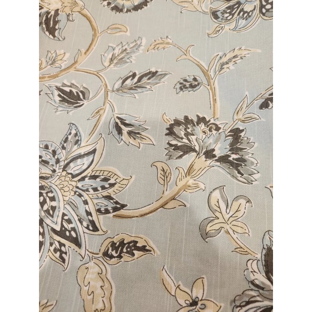 2010s Kravet Tiru Vine Fabric- 3.5 Yards For Sale - Image 5 of 5